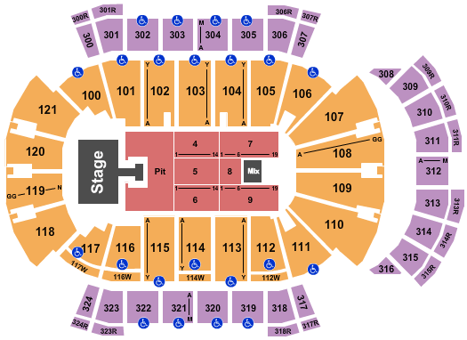 VyStar Veterans Memorial Arena Hardy Seating Chart